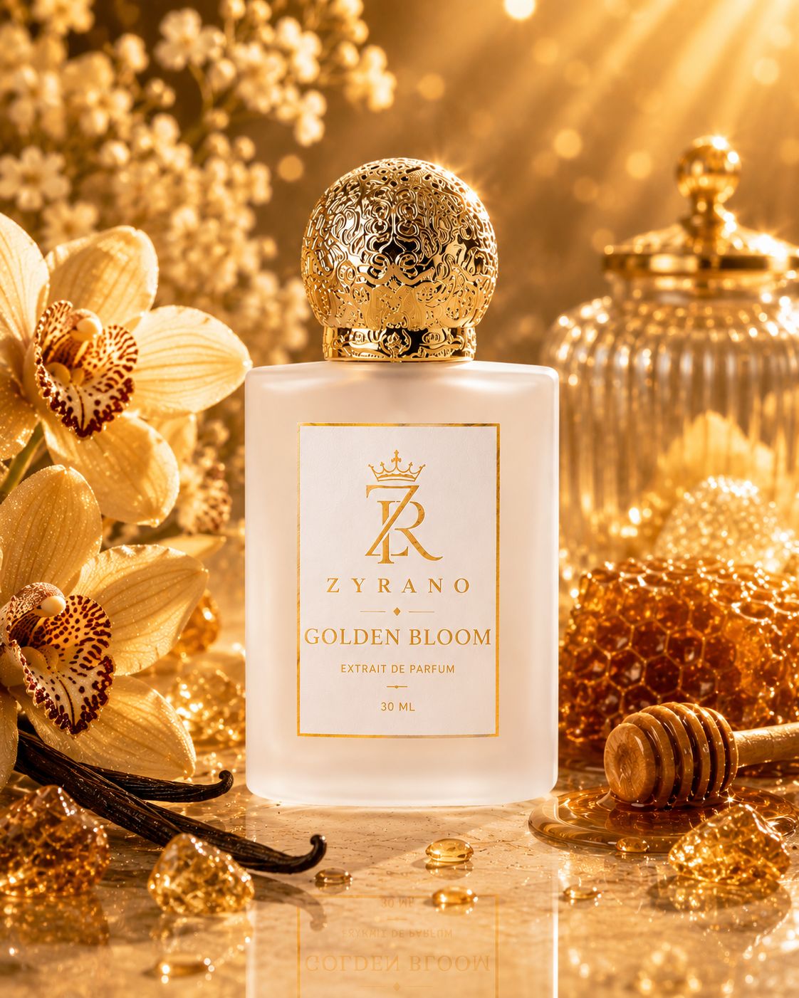 Zyrano Golden Bloom - Extrait de Parfum (30ml)
